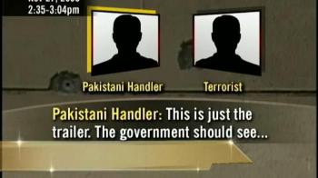 Terrorists speak to handlers