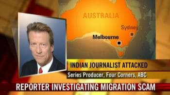 Video : Indian journo attacked in Australia