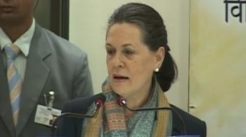 Avoid arrogance to win respect: Sonia to partymen
