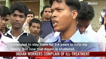 Video : Indian workers' Mideast nightmare