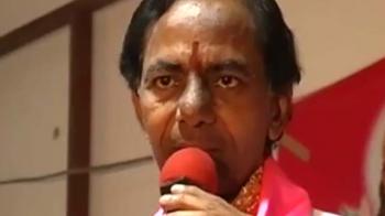 Video : Don't provoke Telangana: KCR warns Centre