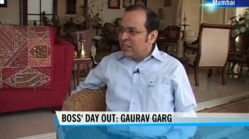 Video : Boss' Day Out: Gaurav Garg of Tata AIG