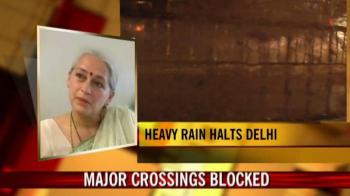 Delhi rain: Nafisa upset with civic bodies