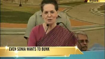 Sonia Gandhi: At Infosys, I want to bunk politics!