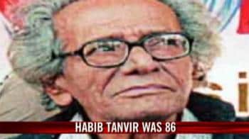 Video : Theatre personality Habib Tanvir dies