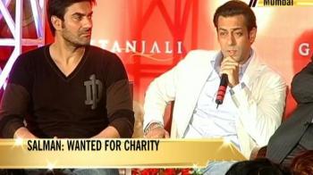 Salman: Wanted for charity