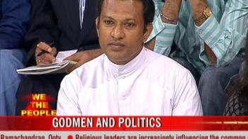 Should godmen stay out of politics?