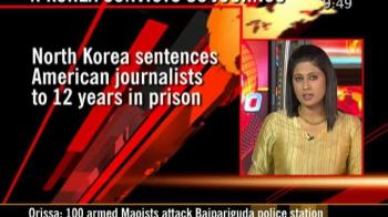 N Korea sentences US scribes for 12 yrs