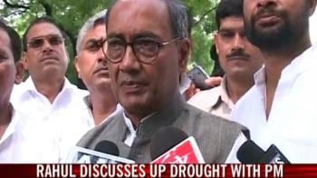 Video : Rahul discusses UP drought with PM