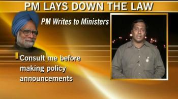 PM lays down the law