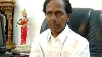 Video : KCR rejects states reorganisation commission