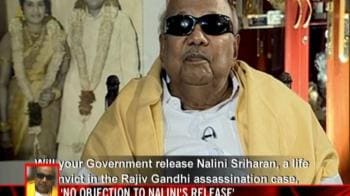 No objection to Nalini's release: Karunanidhi