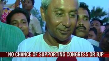 Naveen Patnaik on the Election Express