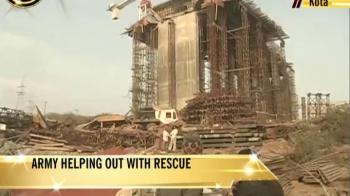 Bridge collapse in Kota: Rescue operations on