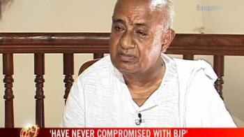 I will never support Congress: Deve Gowda