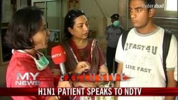 H1N1 patient speaks to NDTV