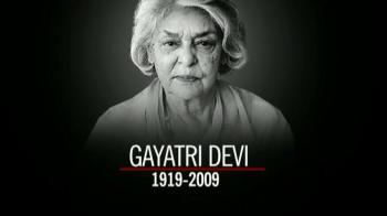 Maharani Gayatri Devi dies