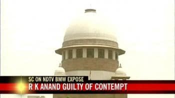 Video : SC upholds HC order on NDTV's BMW expose