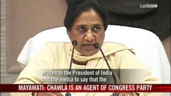 Video : Mayawati takes on the Election Commissioner
