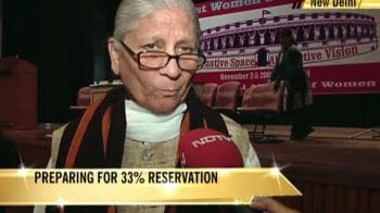 Video : Mock women's parliament
