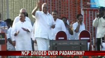 Video : NCP divided over Padamsinh?