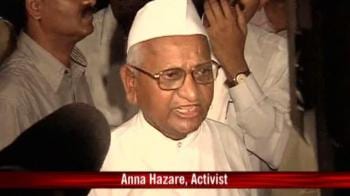 Video : Anna Hazare demands a separate CBI case