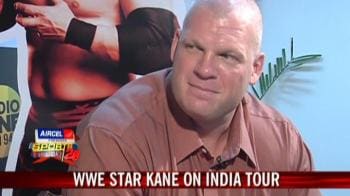 Video : WWE star Kane on India tour