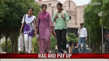 Video : Seniors fined Rs 50,000 for ragging