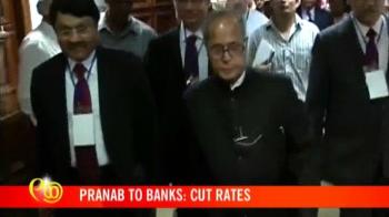 Pranab asks banks to cut rates