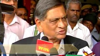 Video : Terrorists don't want peace talks: Krishna