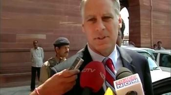 US envoy meets Chidambaram