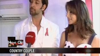 Video : Hrithik, Suzanne prove happines