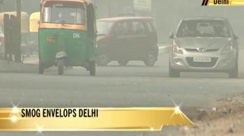Smog covers Delhi Smog covers Delhi