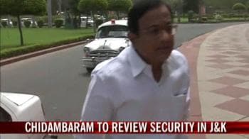 Video : Chidambaram heads for J&K