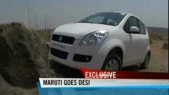 Maruti begins work on its 'made-in-India' car