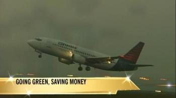 Shorter routes make air traffic go green