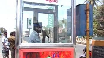 Video : Madurai's traffic cops to get booths with ACs