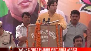 Cautious Varun Gandhi files nomination papers