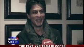 Video : The fake KKR team blogger
