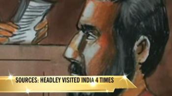 Lashkar operative Headley visited Mumbai four times?