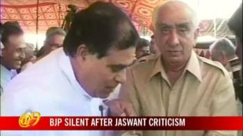 Video : BJP silent after Jaswant criticism