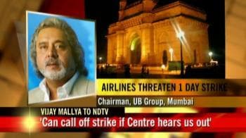 Video : We are willing to talk to Centre on strike: Mallya