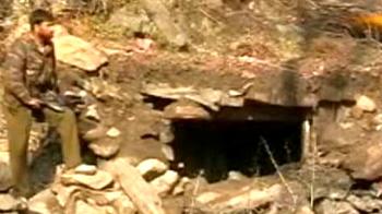 Underground home for J&K terrorists Underground home for J&K terrorists