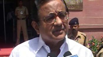 Something went drastically wrong: Chidambaram