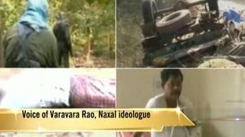 Video : Govt must stop Operation Green Hunt: Naxal sympathiser