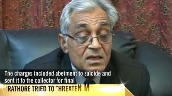 Rathore had suicide charge removed: Ex-CBI joint director