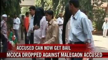 Video : MCOCA dropped against Malegaon accused