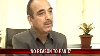 Video : Swine flu: Azad says no need to panic