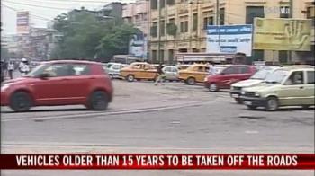 Video : Vehicles older than 15 years to be taken off Kolkata's roads