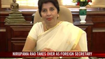 Video : Nirupama Rao takes over as Foreign Secretary